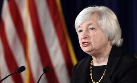 Presidenta de la Fed, Janet Yellen